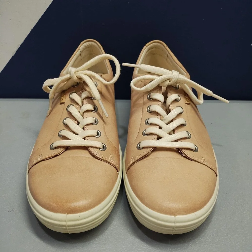 Ecco Soft 7 Sneakers Womens Size 11 Multi Athletic Comfort Low Top Lace Up EUC
